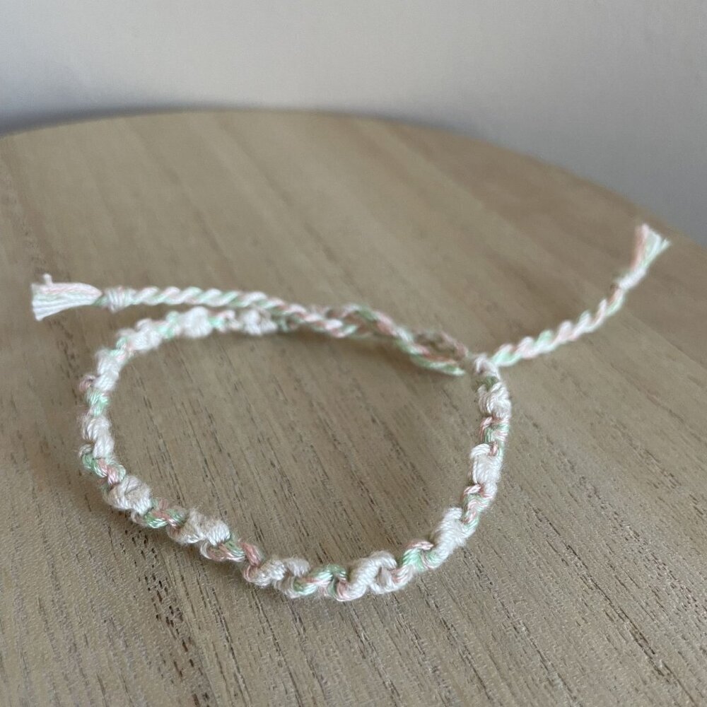 Azami Bracelet, anklet, trendy, comfortable, tie, embroidery thread, woven, gift